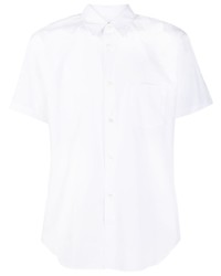 Мужская белая рубашка с коротким рукавом от Comme Des Garcons SHIRT