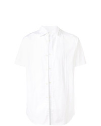 Мужская белая рубашка с коротким рукавом от Comme Des Garcons SHIRT