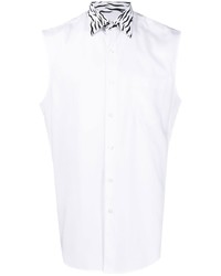 Мужская белая рубашка с коротким рукавом от Ernest W. Baker