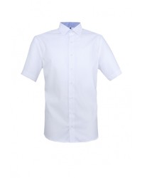 Мужская белая рубашка с коротким рукавом от Eterna