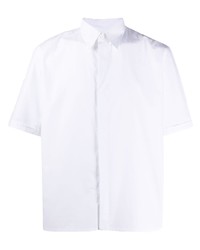 Мужская белая рубашка с коротким рукавом от Fendi