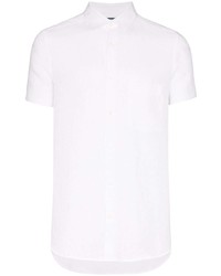 Мужская белая рубашка с коротким рукавом от Frescobol Carioca