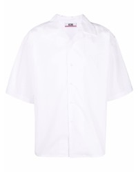 Мужская белая рубашка с коротким рукавом от Gcds