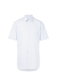 Мужская белая рубашка с коротким рукавом от Gieves & Hawkes