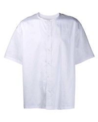 Мужская белая рубашка с коротким рукавом от Goodfight
