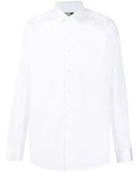 Мужская белая рубашка с коротким рукавом от Karl Lagerfeld
