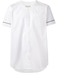 Мужская белая рубашка с коротким рукавом от Libertine-Libertine