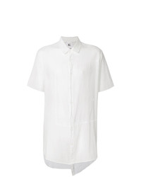 Мужская белая рубашка с коротким рукавом от Lost & Found Rooms
