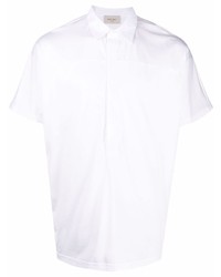 Мужская белая рубашка с коротким рукавом от Low Brand