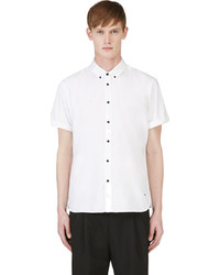Мужская белая рубашка с коротким рукавом от Marc by Marc Jacobs