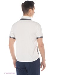 Мужская белая рубашка с коротким рукавом от Mavango