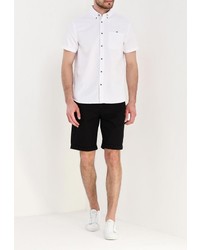 Мужская белая рубашка с коротким рукавом от Modis