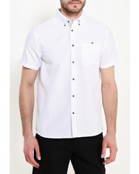 Мужская белая рубашка с коротким рукавом от Modis