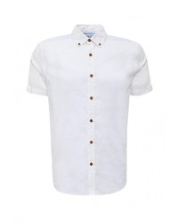 Мужская белая рубашка с коротким рукавом от Modis