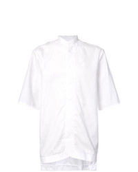 Мужская белая рубашка с коротким рукавом от Nostra Santissima