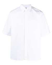 Мужская белая рубашка с коротким рукавом от Oamc