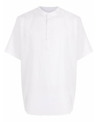 Мужская белая рубашка с коротким рукавом от OSKLEN