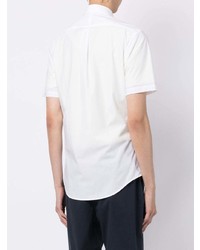 Мужская белая рубашка с коротким рукавом от Polo Ralph Lauren