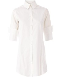 Женская белая рубашка с коротким рукавом от Ports 1961