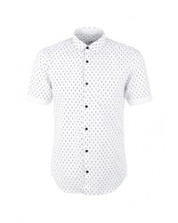 Мужская белая рубашка с коротким рукавом от Q/S designed by