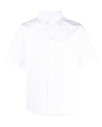 Мужская белая рубашка с коротким рукавом от Róhe