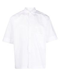 Мужская белая рубашка с коротким рукавом от SAGE NATION
