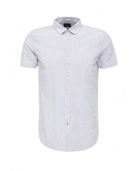 Мужская белая рубашка с коротким рукавом от Sisley