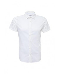 Мужская белая рубашка с коротким рукавом от Sisley