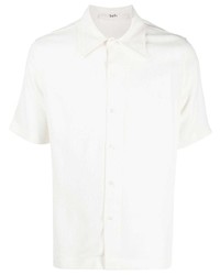 Мужская белая рубашка с коротким рукавом от Séfr