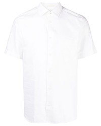 Мужская белая рубашка с коротким рукавом от Ted Baker
