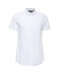 Мужская белая рубашка с коротким рукавом от Top Secret