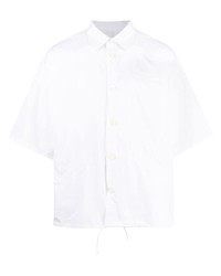Мужская белая рубашка с коротким рукавом от Undercover