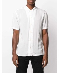 Мужская белая рубашка с коротким рукавом от AllSaints