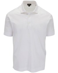 Мужская белая рубашка с коротким рукавом от Zegna