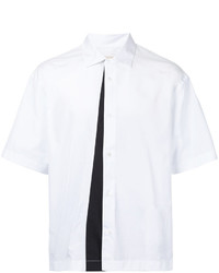 Мужская белая рубашка с принтом от Marni
