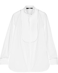 Женская белая рубашка с украшением от Karl Lagerfeld