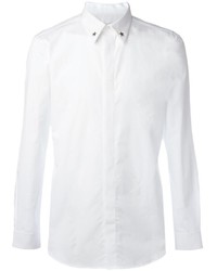 Мужская белая рубашка со звездами от Givenchy