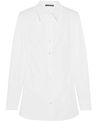 Женская белая рубашка от Alexander McQueen