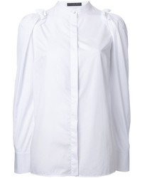 Женская белая рубашка от Alexander McQueen