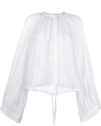 Женская белая рубашка от Ann Demeulemeester