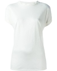 Женская белая рубашка от Balmain