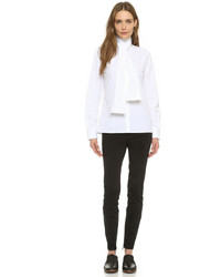Женская белая рубашка от Dsquared2