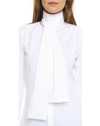 Женская белая рубашка от Dsquared2