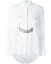 Женская белая рубашка от Brunello Cucinelli