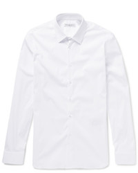 Мужская белая рубашка от Burberry