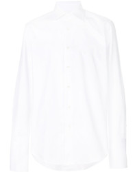 Мужская белая рубашка от Canali
