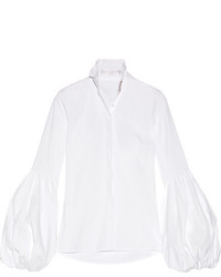 Женская белая рубашка от Caroline Constas