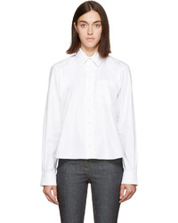 Женская белая рубашка от Carven