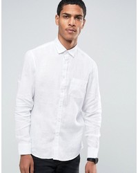 Мужская белая рубашка от Celio