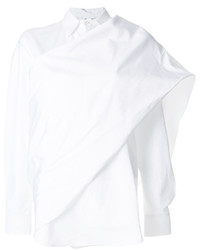 Женская белая рубашка от Chalayan